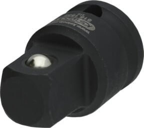 KS Tools Kraft-Vergrößerungsadapter 3/8 Zoll auf 1/2 Zoll aus Chrom-Molybdänstahl in Schwarz - Bild 2