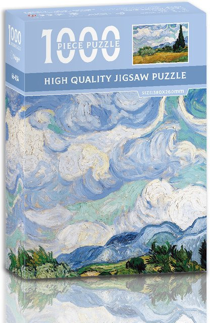 MaxRenard Weizenfelder Mini-Puzzle, 1000 Teile - Bild 1