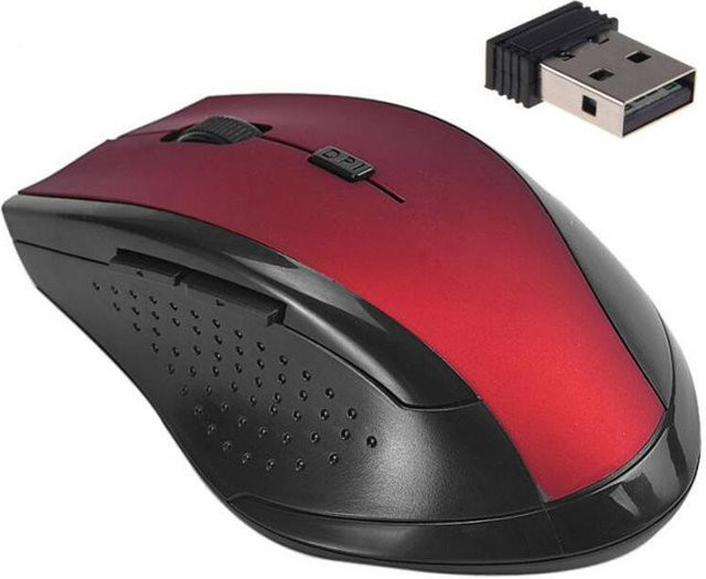Bai Fen Bai-Digital 3C Wiederaufladbare Drahtlose USB-Maus für iPad und Mobile in Rot - Bild 1