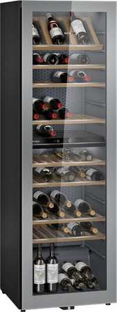 Siemens iQ500 Weinkühlschrank und Weintemperierschrank in Silber und Schwarz