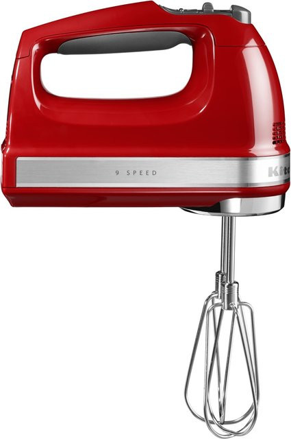 KitchenAid Handrührgerät 5KHM9212EER in Empire Red mit Digitalanzeige und Edelstahl-Elementen - Bild 1