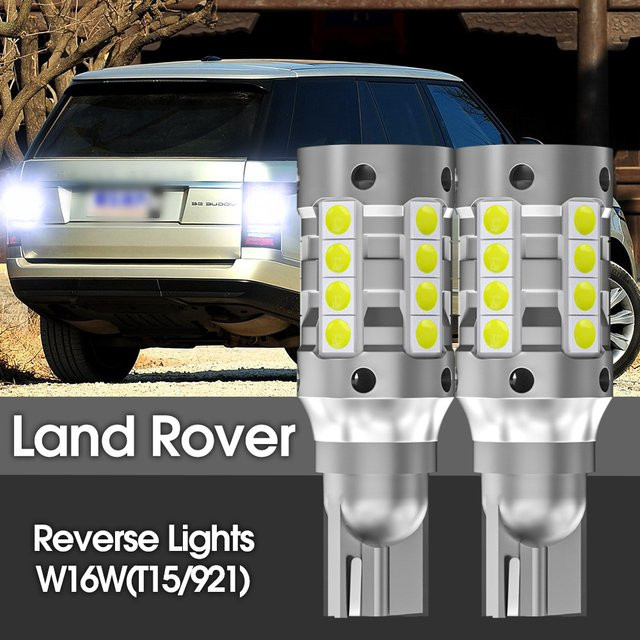 LECIBUBI LED Rücklicht-Lampen W16W T15 Canbus Set für Land Rover Range Rover Evoque und Discovery Sport, 2 Stück - Bild 1