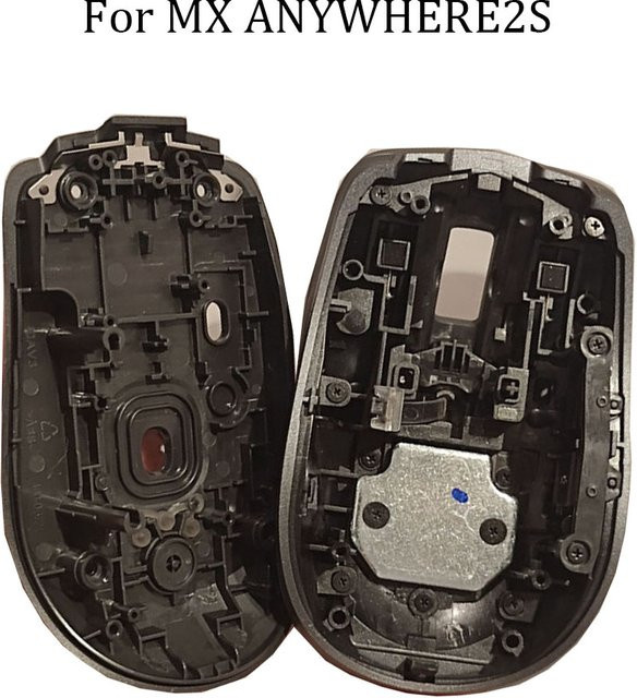 Logitech MX Anywhere 2S Ersatz-Ober- und Unterschalen-Set in Schwarz für Reparatur und Zubehör - Bild 1