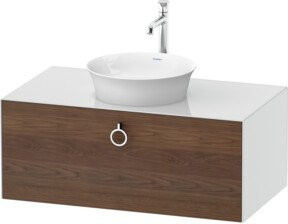 Duravit Waschtischunterschrank White Tulip in Weiß, Wandmontage, Breite: 100 cm, Tiefe: 55 cm - Bild 1