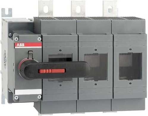 ABB Lasttrennschalter OS630D03K, 3-polig, 570A, grau - Bild 1
