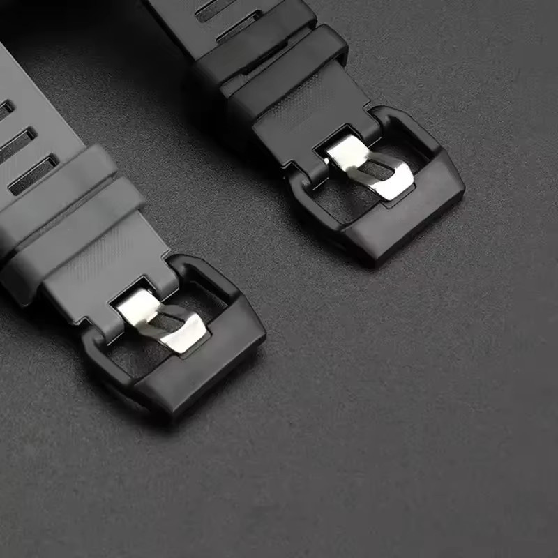Casio Uhrenarmband Silikon, Schwarz, Herren - Bild 3
