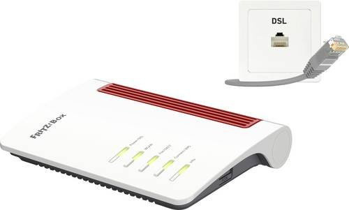 AVM FRITZ!Box 7530 AX WLAN Router mit Wi-Fi 6, Dual-Band und DSL-Modem in Weiß - Bild 1