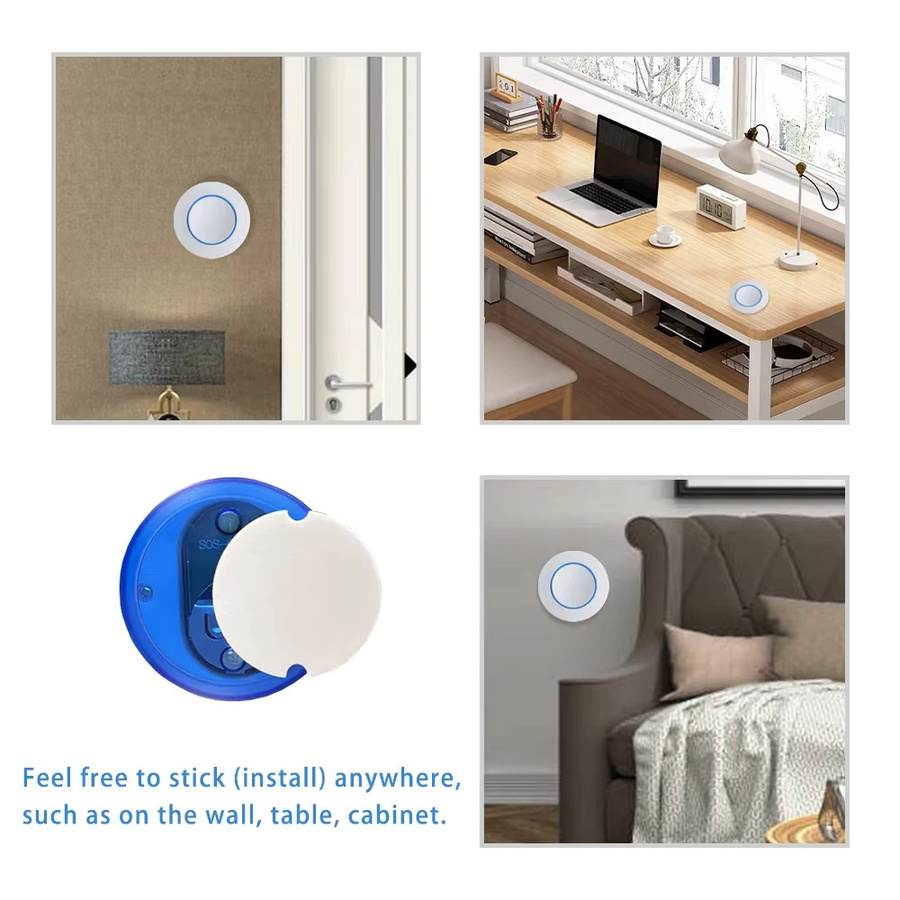 Szaoju RF-Sender Mini-Punktschalter mit 1CH Relais-Empfängermodul DC 12V 433MHz Universeller drahtloser Fernbedienungsschalter mit Wi-Fi - Bild 1