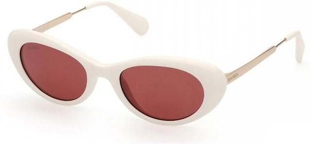 Max & Co. Mo0077 Sonnenbrille Cat-Eye, Kunststoff, white, Damen - Bild 1