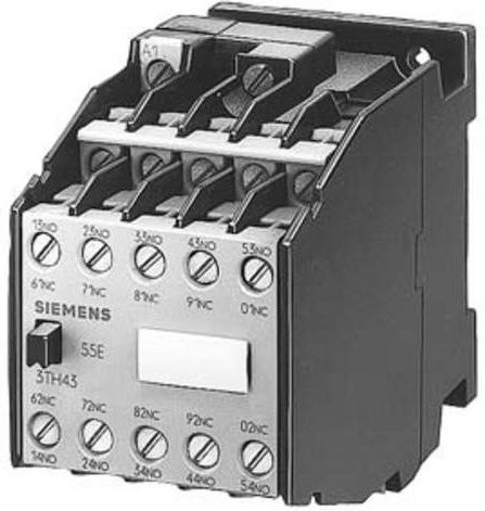 Siemens Hilfsschütz 3TH4373-4MF0 in Schwarz - Bild 1