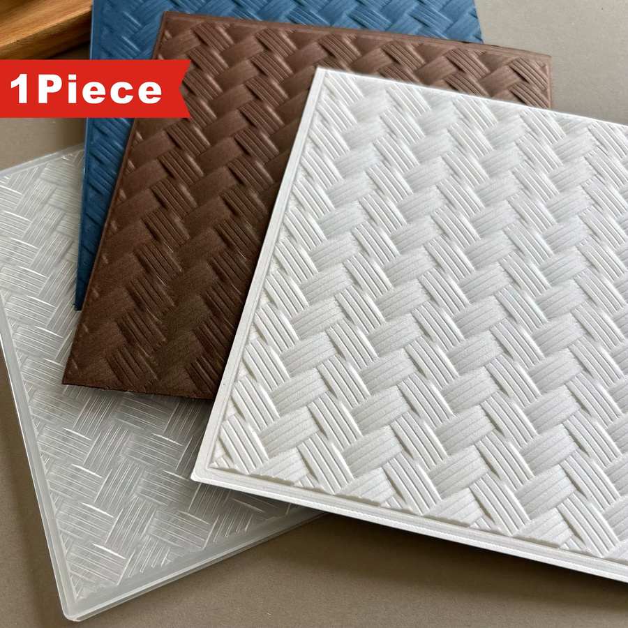 3D-geprägter Ordner aus weißem Kunststoff mit Textur-Kunstdetails für Scrapbooking, Kartenherstellung und DIY-Bastelarbeiten - Bild 2