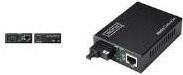 Digitus Professional DN-82123 Bidirektionaler Gigabit Medienkonverter RJ45 zu SC Single Mode Schwarz - Bild 2