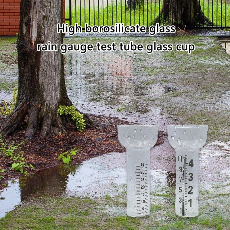 Wetterfester Regenmesser aus Borosilikatglas für wissenschaftliche Anwendungen und raue Wetterbedingungen - Bild 2