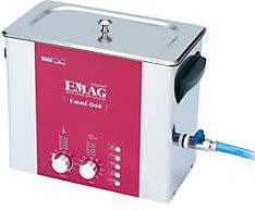 Ultraschallreiniger EMAG Emmi D 60 aus Edelstahl mit Sweep & Degas Funktion, Zeitschaltuhr, Ablauf und Heizung, 5,3 l - Bild 1