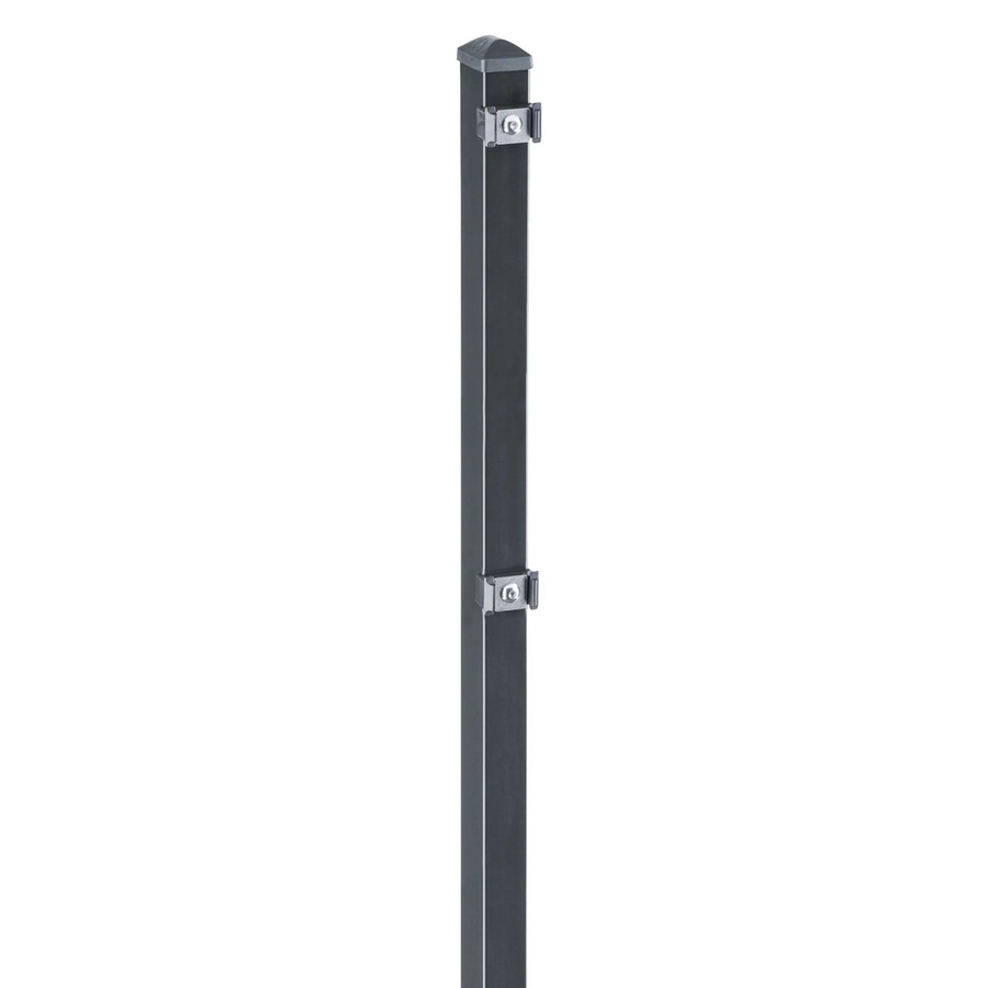 Deutsche Zauntechnik Pfosten Typ VP aus Stahl in Anthrazit, Höhe: 150 cm - Bild 2
