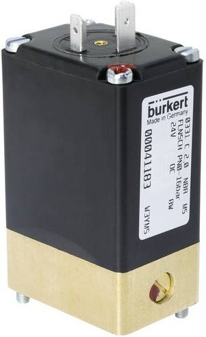 Bürkert Magnetventil 43134 0331 in Schwarz - Bild 1