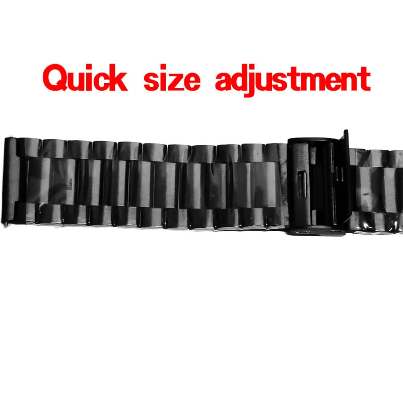COROS Uhrenarmband Edelstahl, 22 mm, Schwarz, Unisex - Bild 3