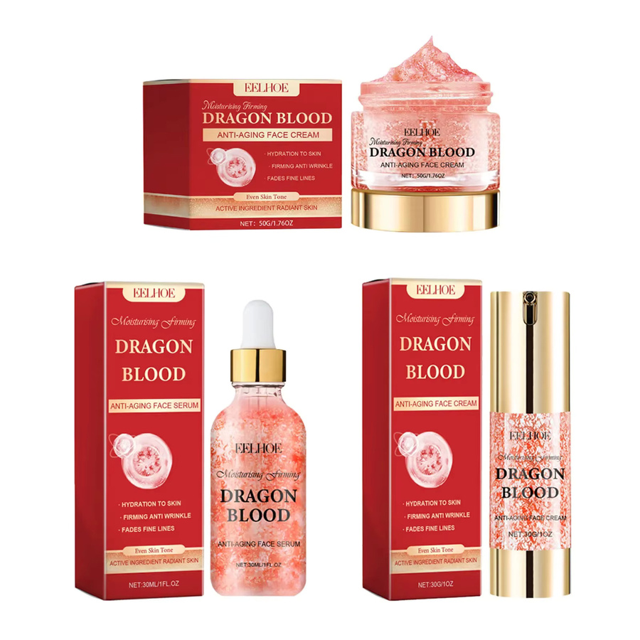 eelhoe Dragon's Blood Hautpflege-Set, Serum und Cremes, Unisex - Bild 4