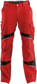 Kübler ACTIVIQ Hose HIGH in Mittelrot/Schwarz mit Cordura-Material, Größe 27 - Bild 1