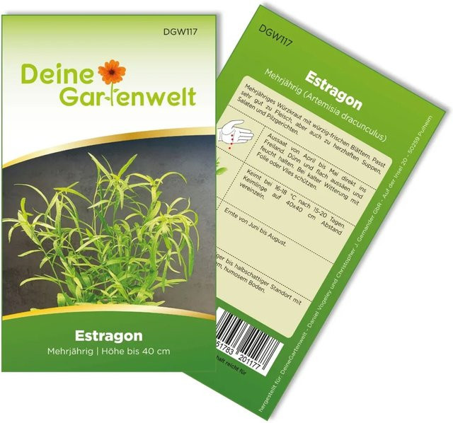Deine Gartenwelt Estragon Mehrjährige Kräutersamen - Bild 1