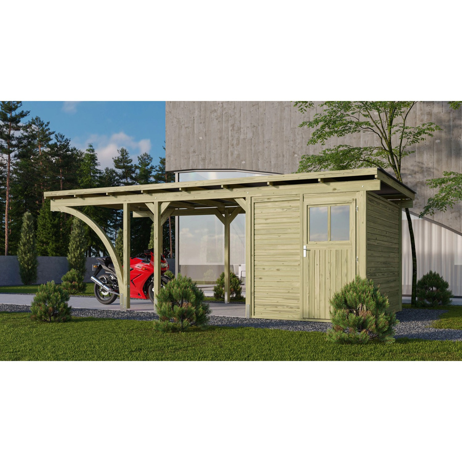 Karibu Einzelcarport Eco - Bild 2