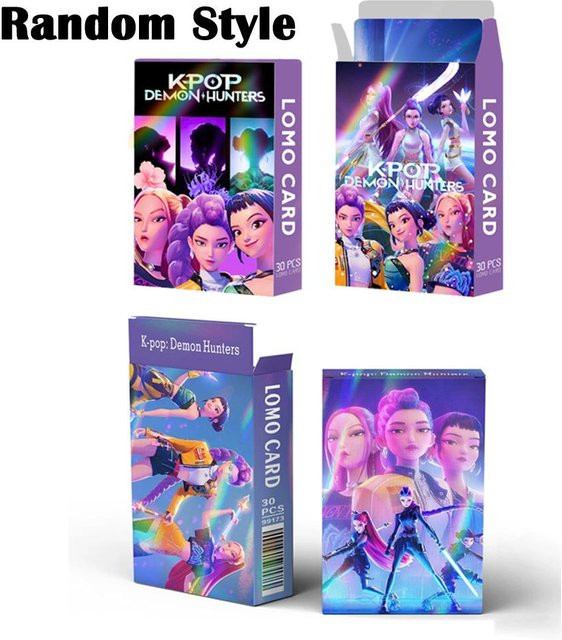 Fashnics Kpop Dämonenjäger Laserkarte Anime Sammelkarten 92/30-teiliges Set - Bild 1