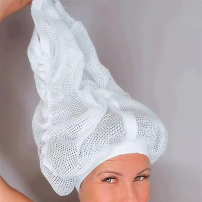 Haarhaube für lockiges Haar, mit Kordelzug, Unisex - Bild 3