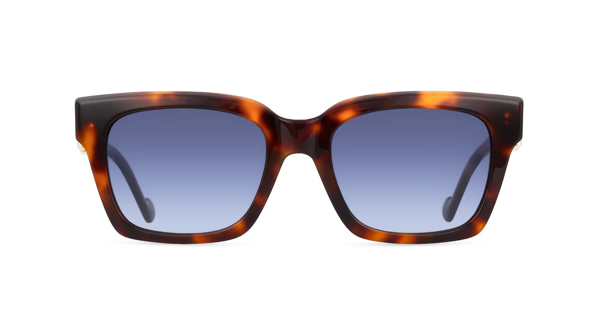 Liu Jo LJ759S Sonnenbrille Vollrand, Quadratisch, Kunststoff, Unisex, braun - Bild 1