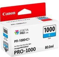 Canon PFI-1000C Tinte Cyan für imagePROGRAF PRO-1000 Inkjet-Drucker - Bild 1