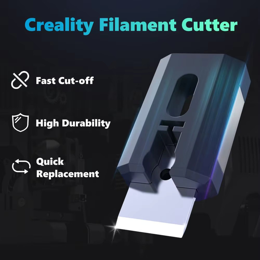 Creality Original K2 Plus Combo Ersatz-Filamentschneidermodul in Schwarz für FDM 3D-Drucker - Bild 2