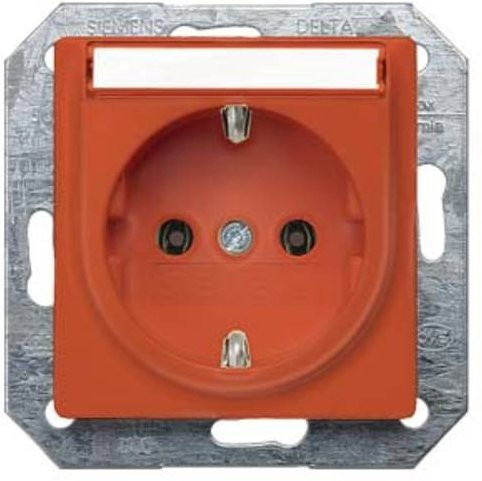 Siemens Schalterprogramm Steckdose in Orange 5UB1538 - Bild 1