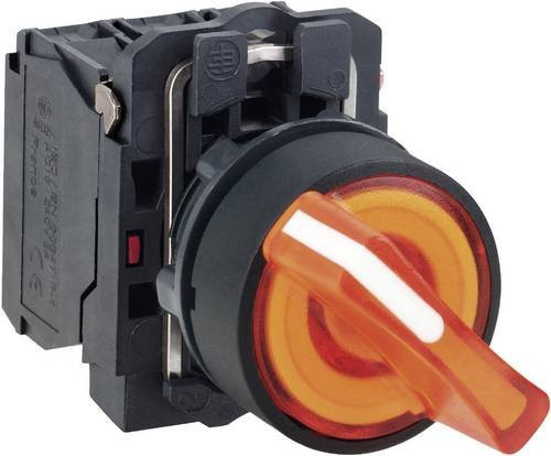 Schneider Electric XB5AK125M5 Wahlschalter in Schwarz aus Kunststoff - Bild 1