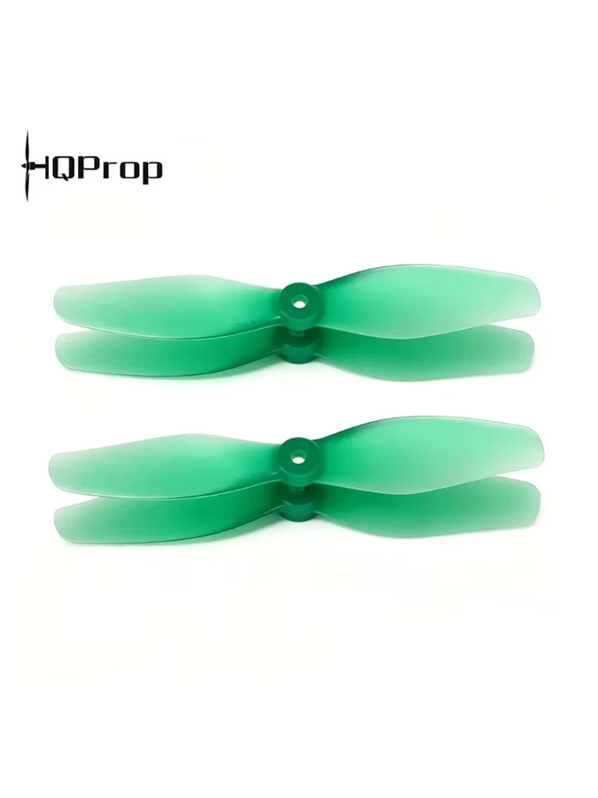 8 Paar HQProp 2-Blatt PC Propeller 51mm für Micro FPV Racing Drohnen in Grau und Grün - Bild 1