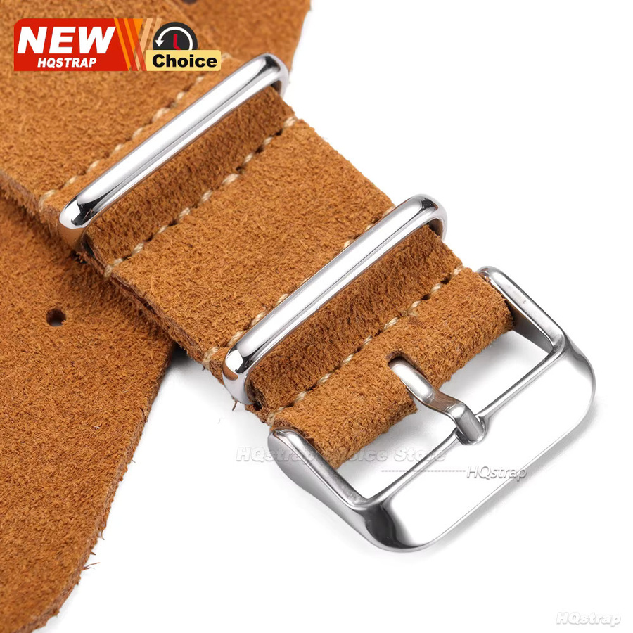 HQstrap Uhrenarmband Wildleder, Echtleder, Unisex - Bild 3