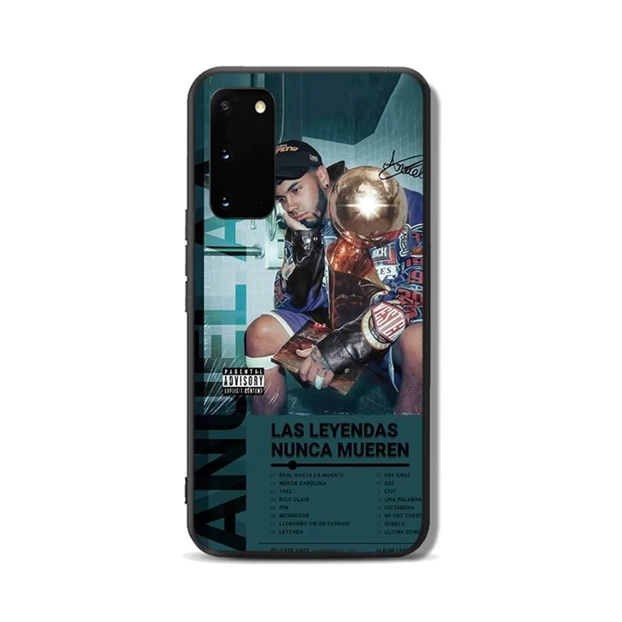 Anuel AA Rapper Handyhülle für Samsung Galaxy S25 S24 S23 S22 S21 S20 S10 S9 Plus Ultra FE in Multicolour - Bild 3