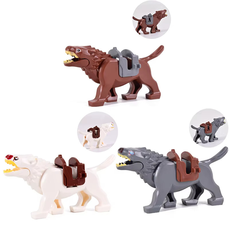Mitty Montage Mittelalterlichen Krieg, Puzzle, Tiere - Bild 4