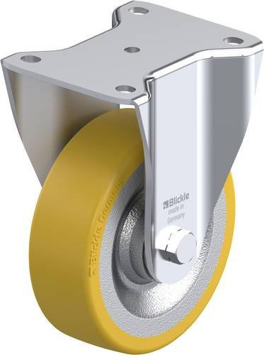 Blickle BH-SETH 150K Bockrolle in Silber, Rad-Durchmesser: 150 mm, Tragfähigkeit (max.): 650 kg - Bild 1