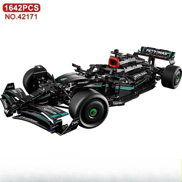 Binchi Keji Travel F1 W14 E Technische Leistung, Bausteine, Rennwagen, Schwarz - Bild 1