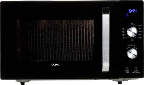 Domo DO2924 Solo Mikrowelle in Schwarz mit 800 W Leistung und Timerfunktion - Bild 1