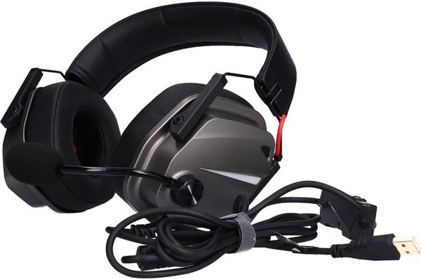TAIDU THS310A2 Gaming-Headset in Schwarz mit 7.1 Surround-Sound und Geräuschunterdrückungsmikrofon als Over-Ear-Headset