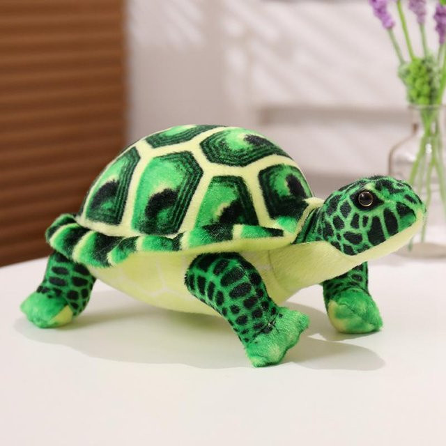 Schildkröte Stofftier, Braun Grün, 30 cm, ab 14 Jahren - Bild 1
