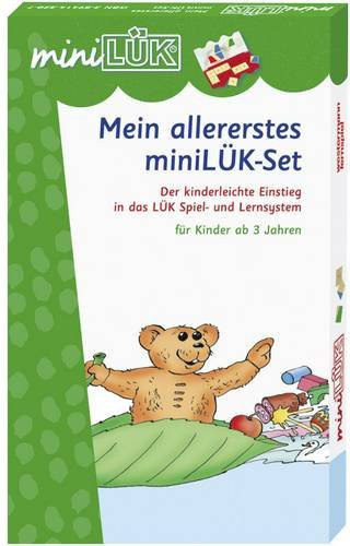 LÜK mini Mein allererstes miniSet 320 mit den Themen Tiere, Formen und Farben für Kinder ab 3 Jahren - Bild 1