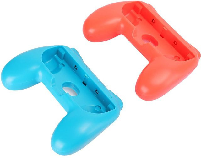 Igeteck Ergonomische Controller Schutzhülle Antiwear Ersatz Griffe für Gamepads in Rot - Bild 1