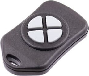 schalk Mini-Funk-Handsender FS3 HS 4 4 Kanal Schwarz mit Batterie - Bild 1