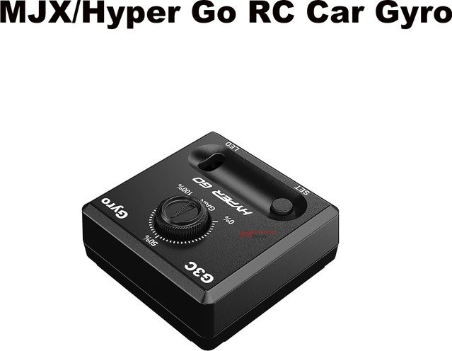 MJX HYPER GO Fernbedienung Auto Upgrade Zubehör, Gyro G3C, black - Bild 1