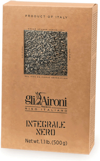 Gli Aironi Schwarzer Vollkornreis Integrale Nero 500 g - Bild 1