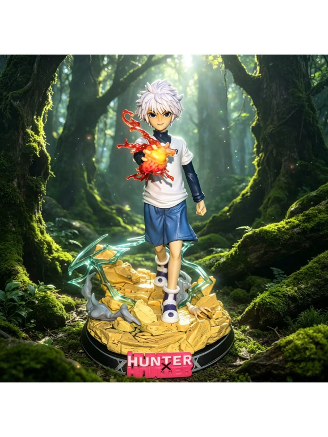 Bandai HUNTER×HUNTER Killua Zoldyck Figur, 28cm - Bild 3