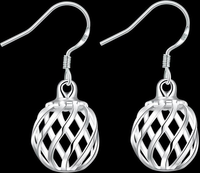 Ohrringe Binchi Keji Travel, Laterne, silber, Damen - Bild 1
