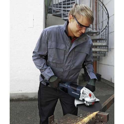 KRAFTRONIC Winkelschleifer KT-WS 2000 mit 2000 W und 6500 U/min in Schwarz, Grau und Blau - Bild 4
