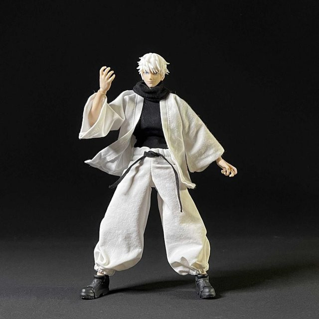 Bandai Jujutsu Kaisen Shinjuku Battle Satoru Gojo SHF Zubehör, 1:12 - Bild 1